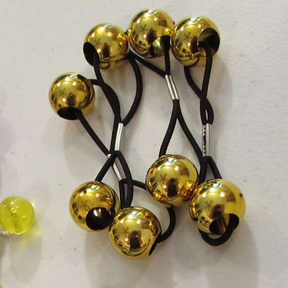Double Bead Elastic Hair Ties Older and Newer - Picture 4 of 8
